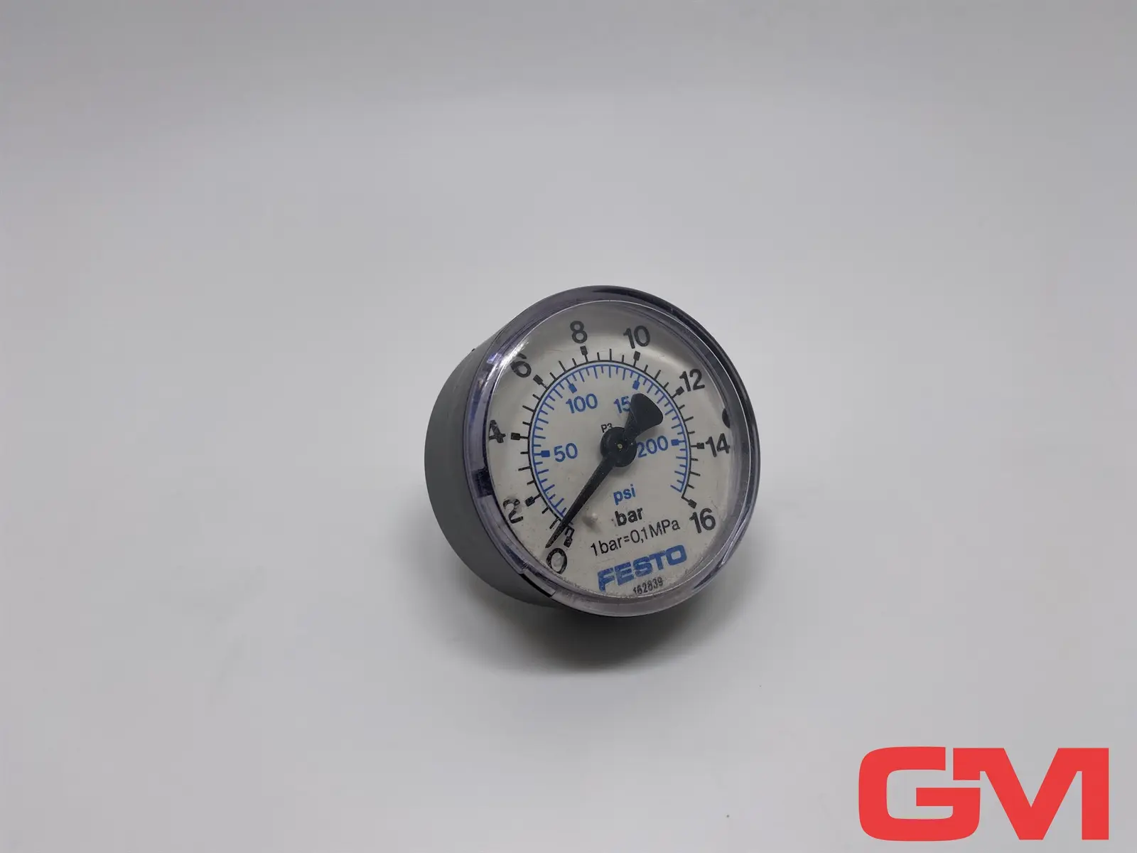 Produktfoto 1 von Festo Manometer MA-50-16-1/4-EN pressure gauge 0-16bar 162839 Druckmesser