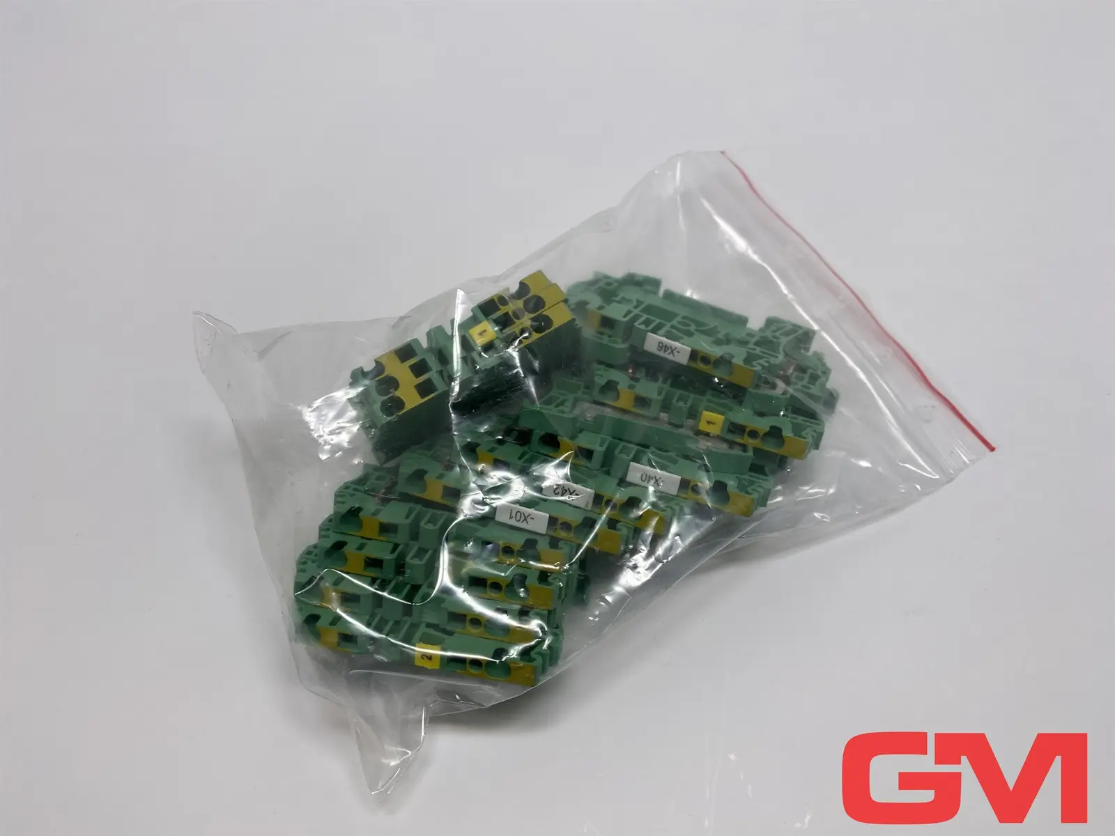 Produktfoto 1 von VPE 14 x Weidmüller Schutzleiter-Reihenklemme ZPE 2.5 PE terminal 1608640000