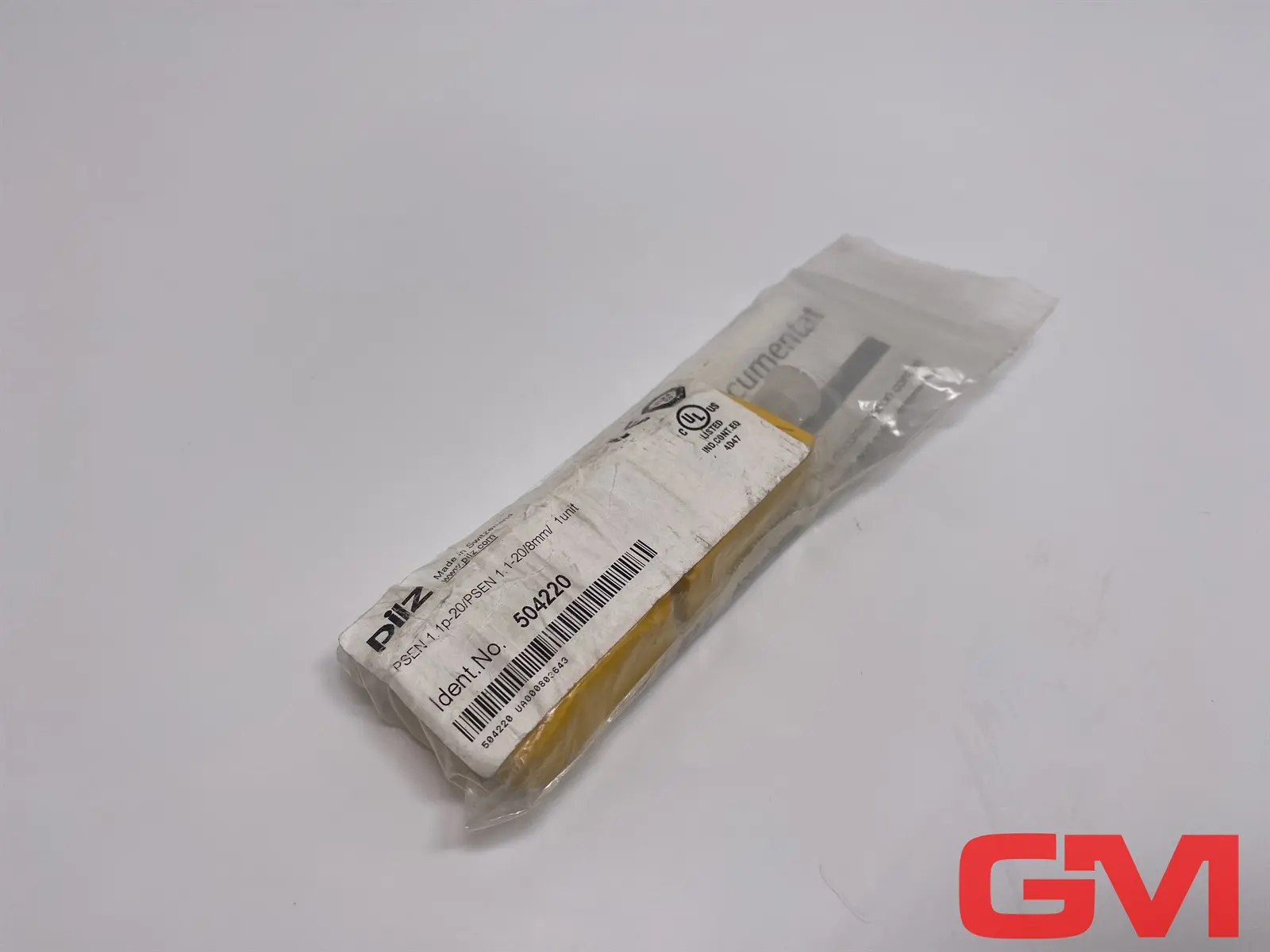 Produktfoto 1 von Pilz Sicherheitsschalter PSEN 1.1p-20/PSEN 1.1-20/8mm 504220 leicht beschädigt
