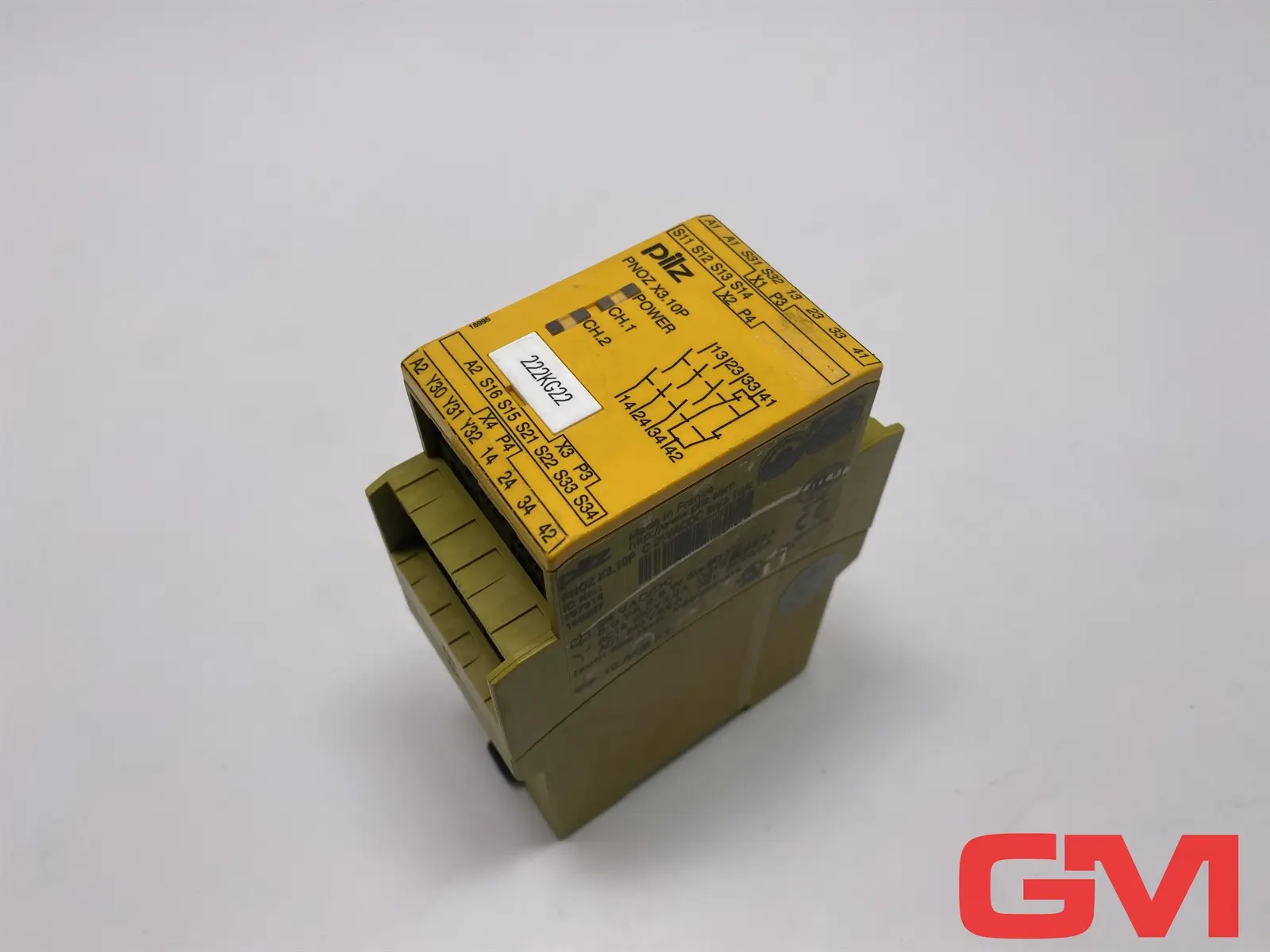Produktfoto 1 von Pilz Sicherheitsschaltgerät PNOZ X3.10P 24V safety relay 787314 Stecker fehlt