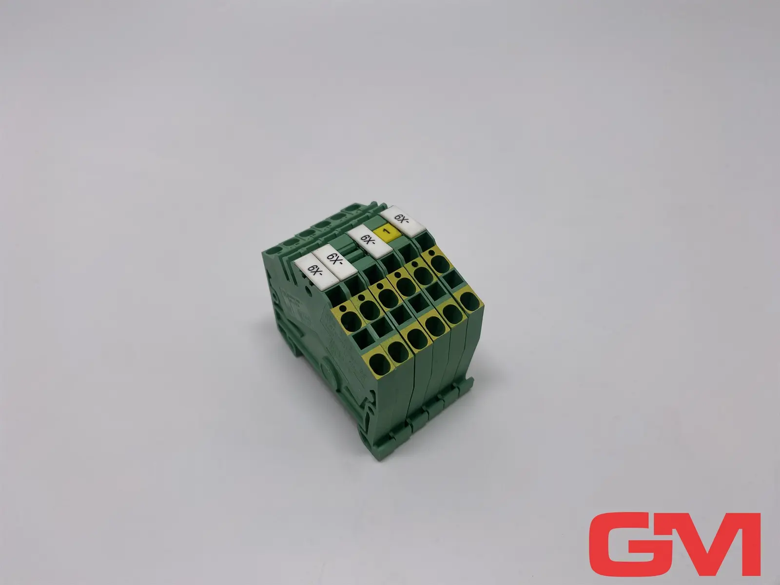 Produktfoto 1 von VE 6x Weidmüller Schutzleiter-Reihenklemme ZPE2.5-2 PE terminal 1772090000