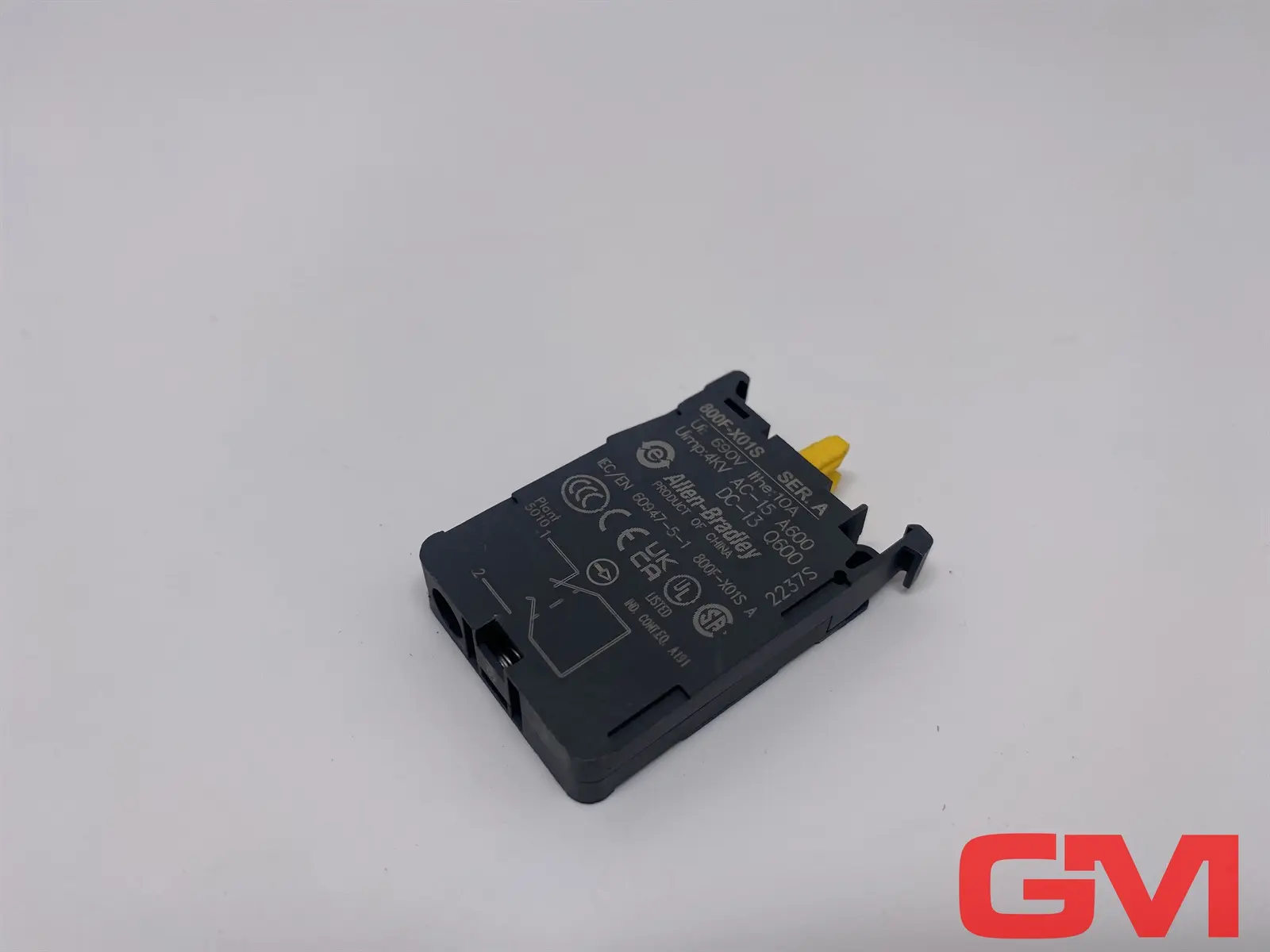 Produktfoto 1 von Allen-Bradley Kontaktblock 800FP-MT44 contact block 1NC Schraubanschluss Serie A
