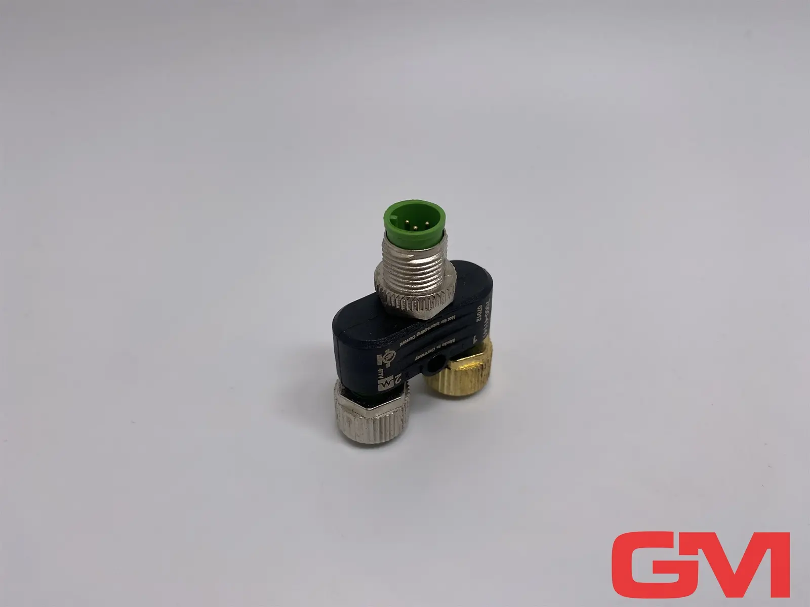 Produktfoto 1 von Murr Elektronik T-Stück 7000-41141-0000000 T coupler M12 St. / 2x M12 Bu. gerade