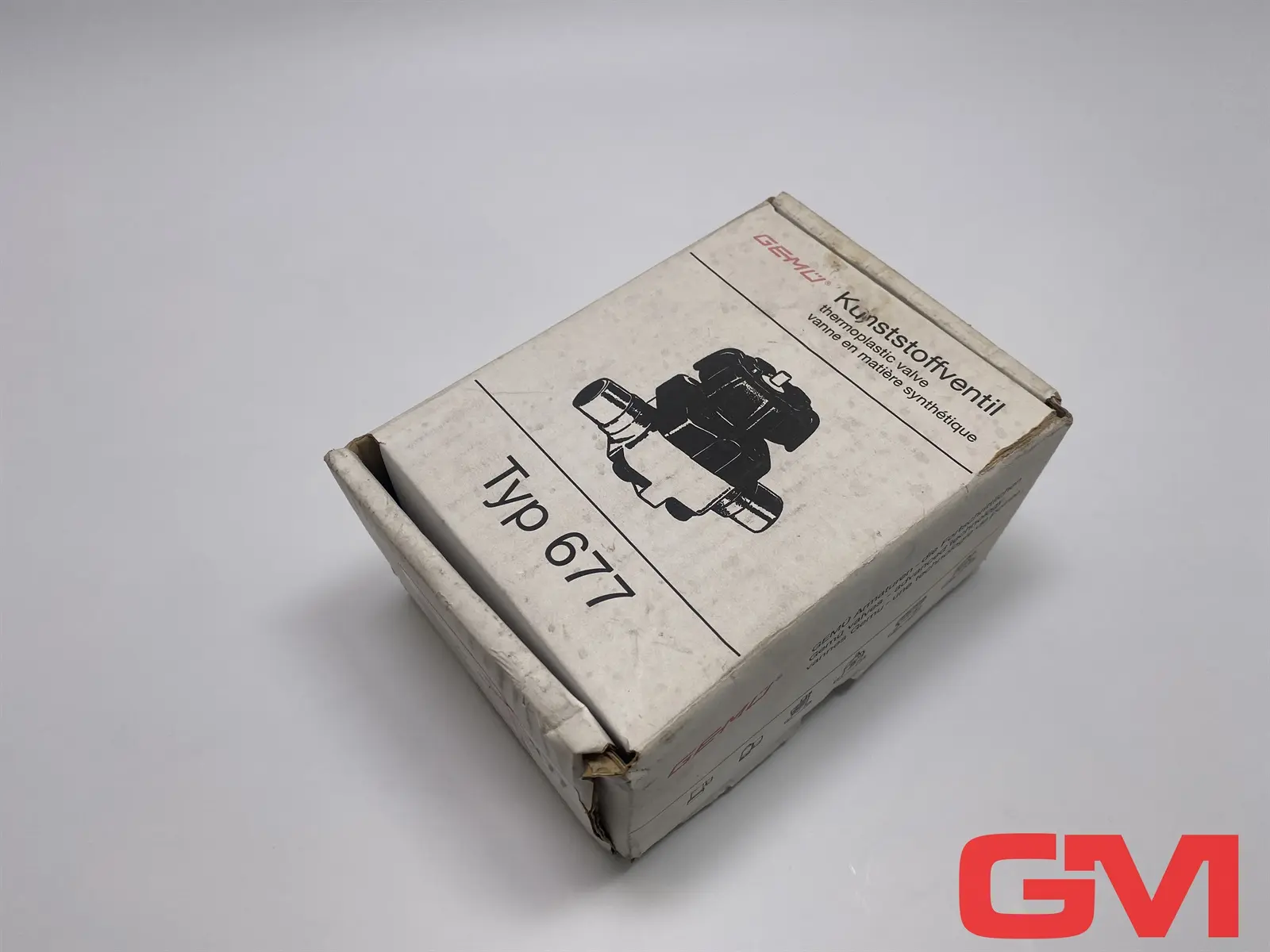 Produktfoto 1 von Gemü Kunststoff-Membranventil 677/25/D 7114-0 plastic diaphragm valve 88028147
