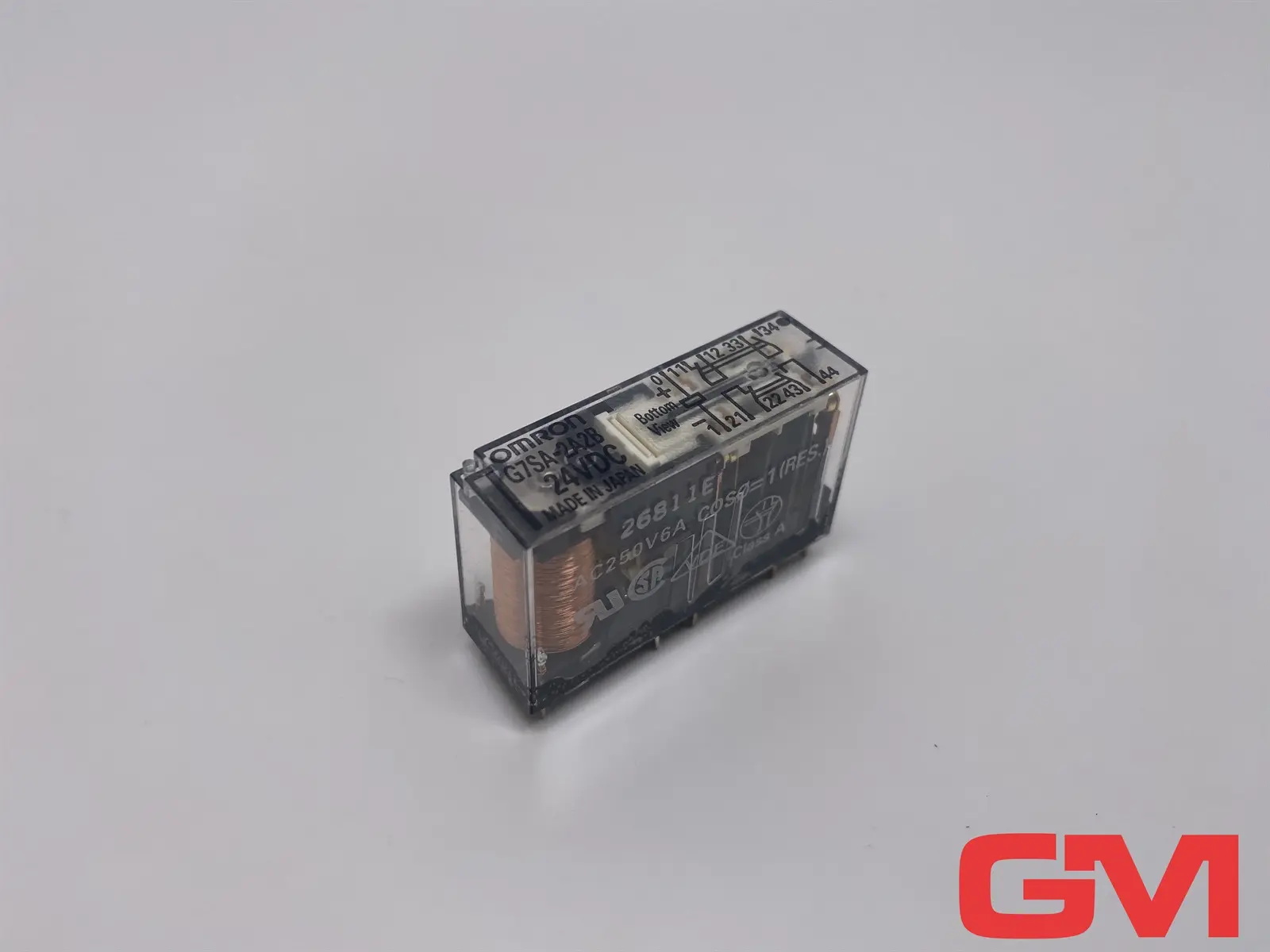 Produktfoto 1 von Omron Sicherheitsrelais G7SA-2A2B 24VDC safety relay 2 Schliesser + 2 Öffner