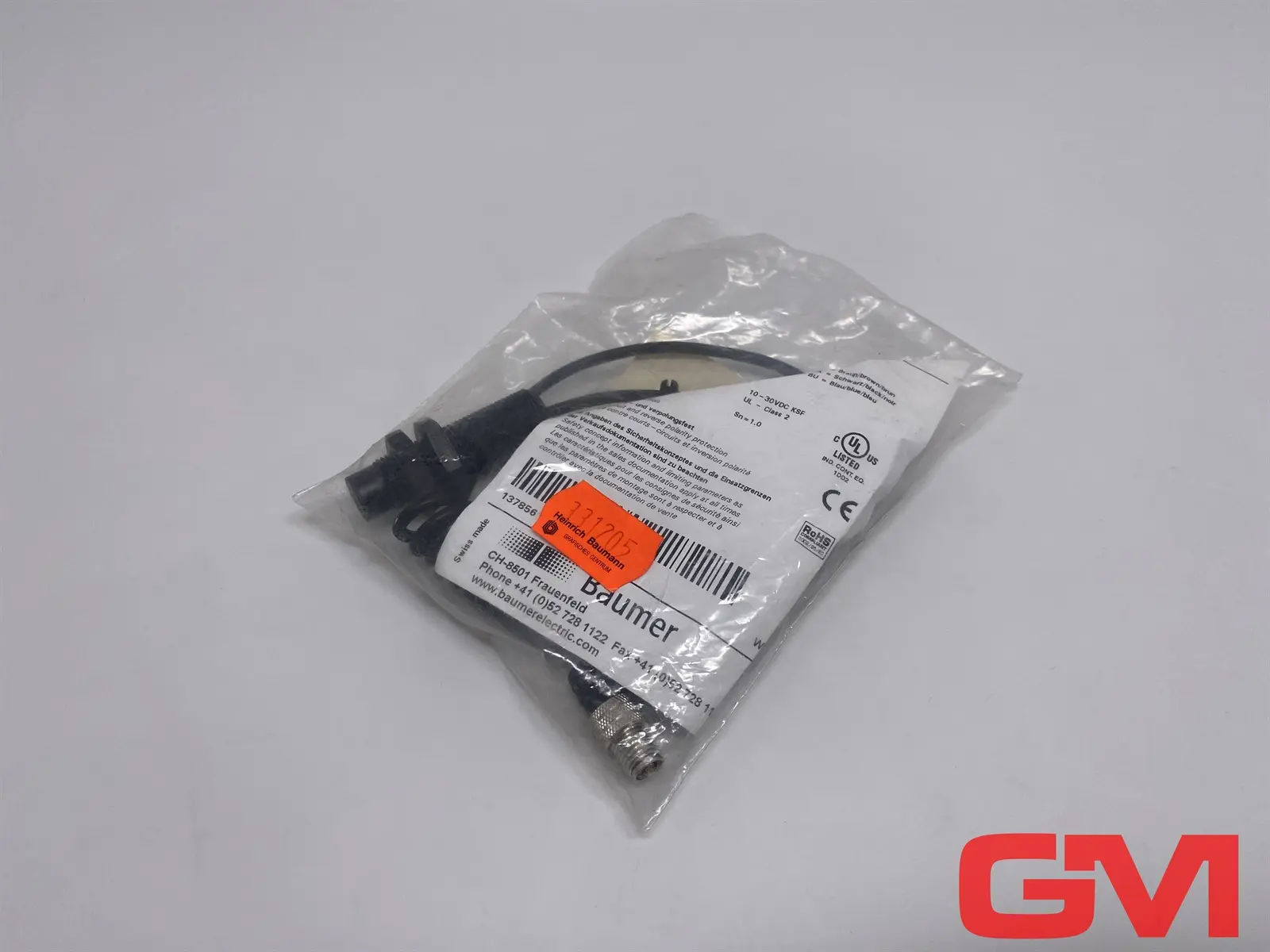 Produktfoto 1 von Baumer Näherungsschalter Kapazitive CFAK 12N11/508310 capacitive sensor 137856