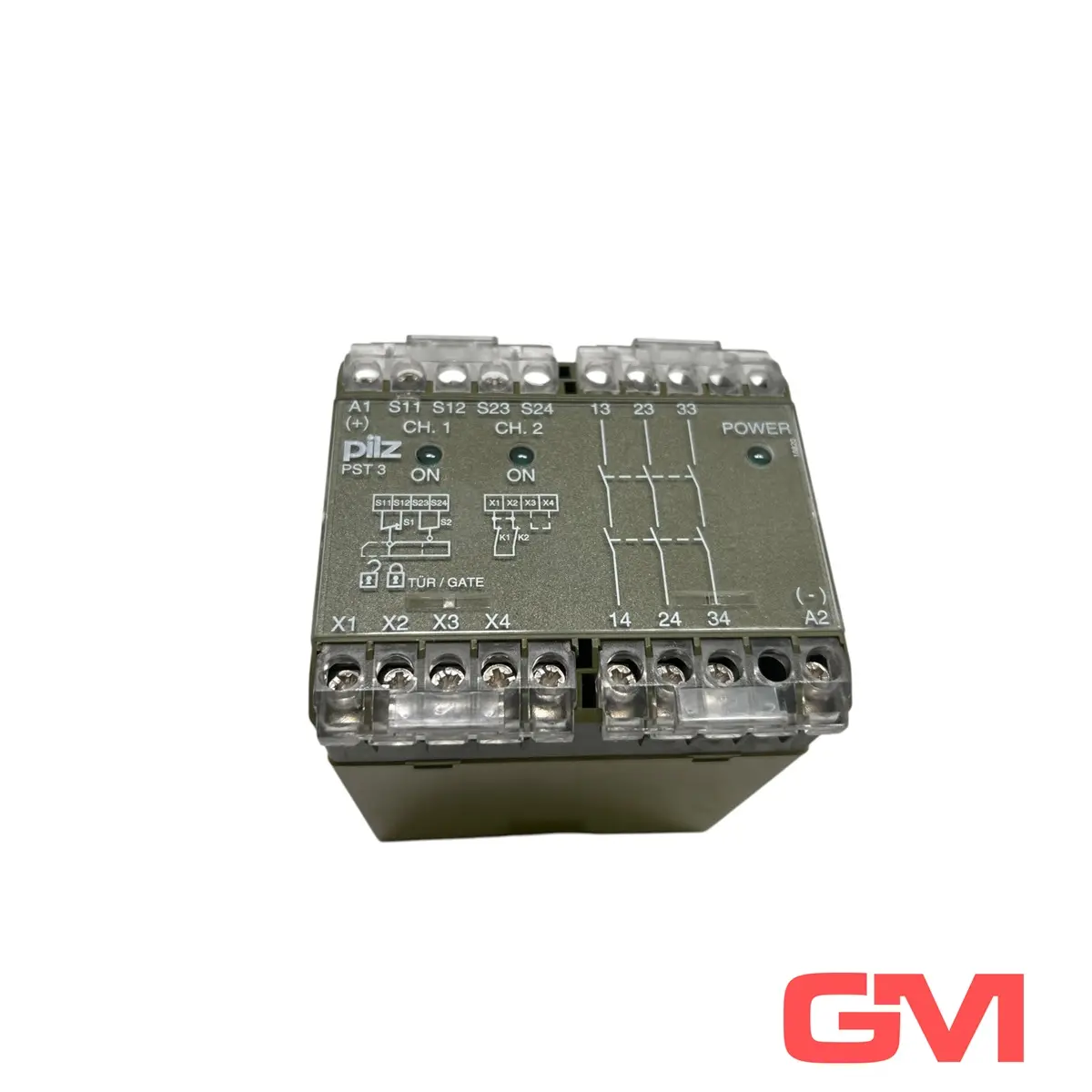 Produktfoto 1 von Pilz Sicherheitsschaltgerät 420280 safety relay PST 3 24V DC Sicherheitsrelais