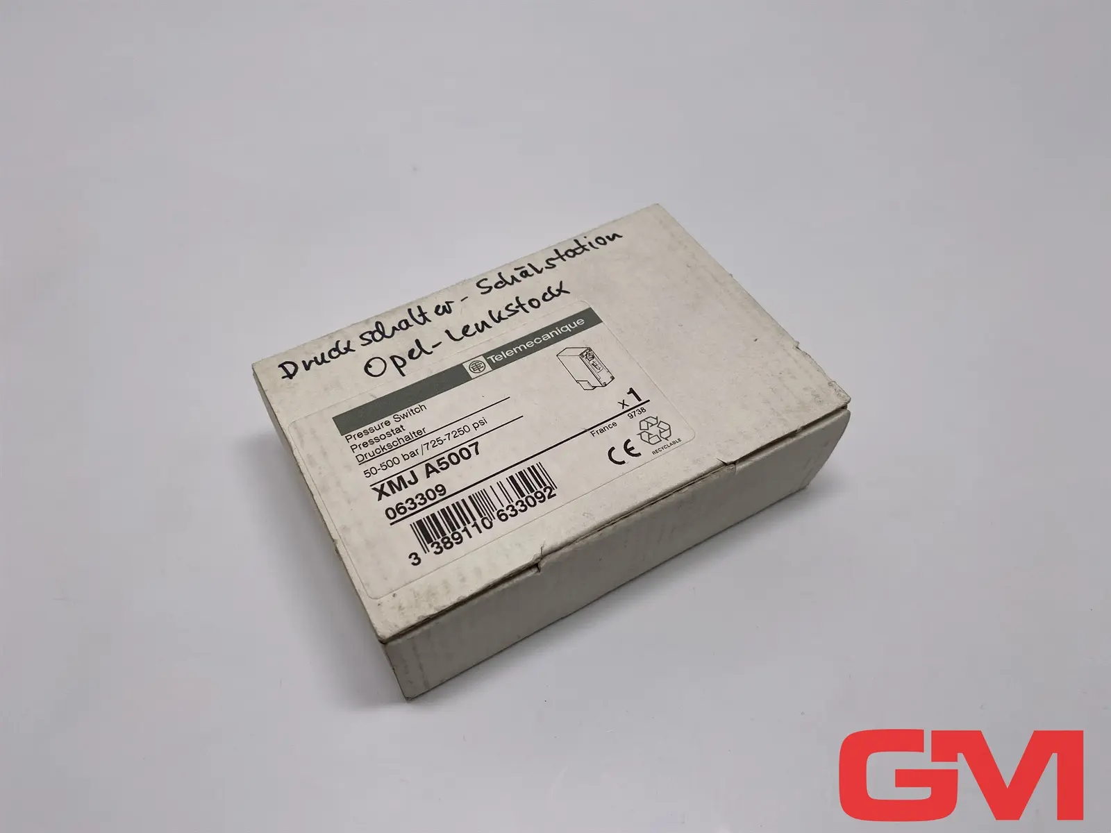 Produktfoto 1 von Telemecanique Druckschalter XMJ A5007 pressure switch 50-500bar 063309