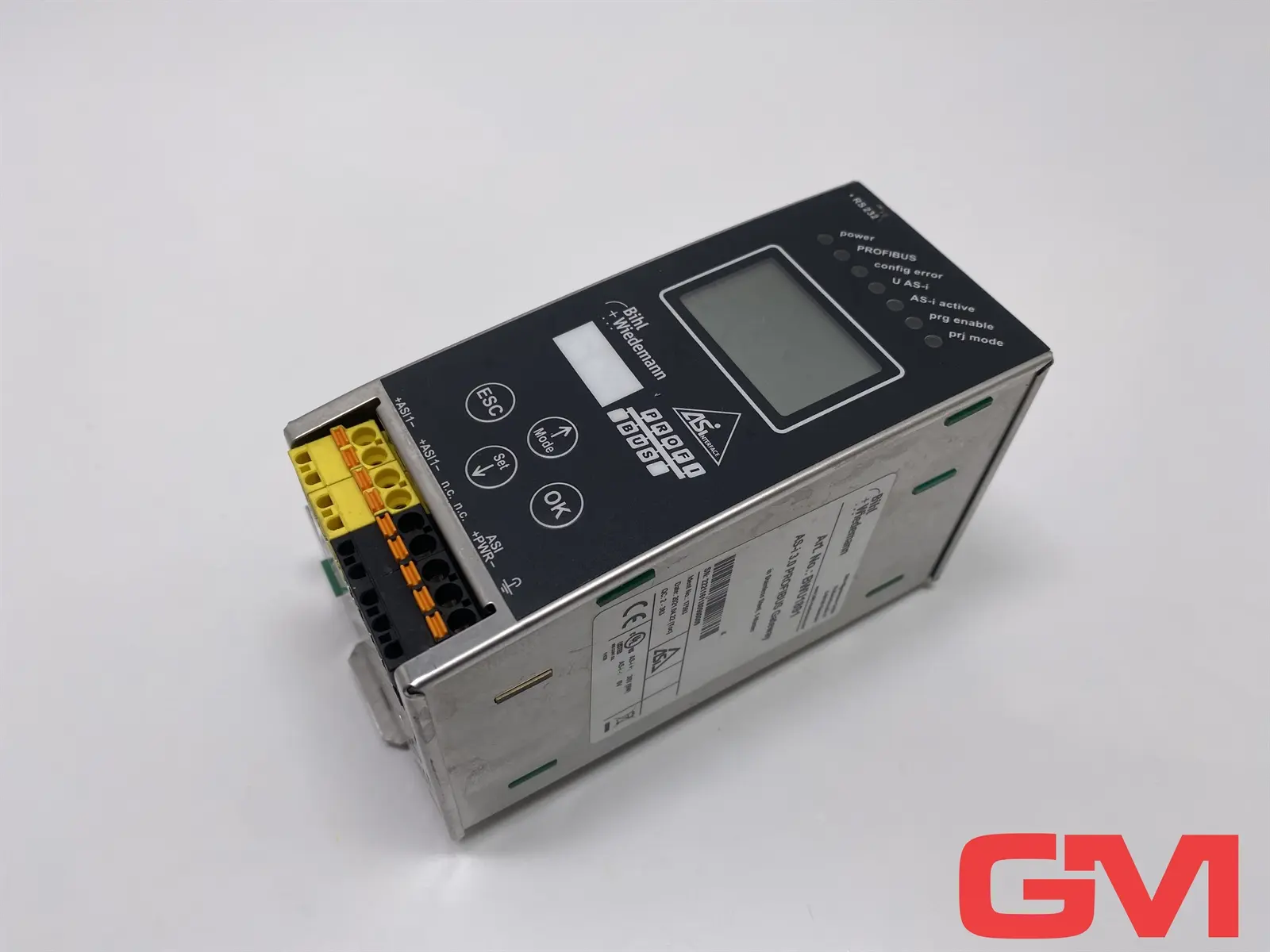 Produktfoto 1 von Bihl+Wiedemann ASi-3 PROFIBUS Gateway BWU1891 Edelstahl 1 Master 30V 9W
