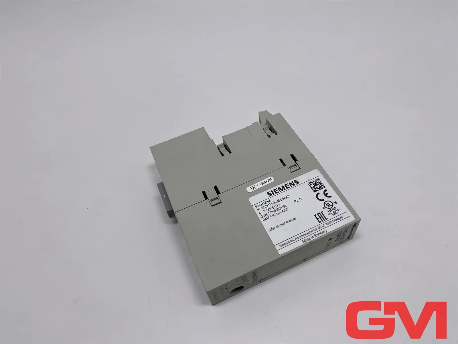 Produktfoto 1 von Siemens Baugruppe 6FC5111-0CA05-0AA0 electronic module 1 Ausgang analog Ver. C
