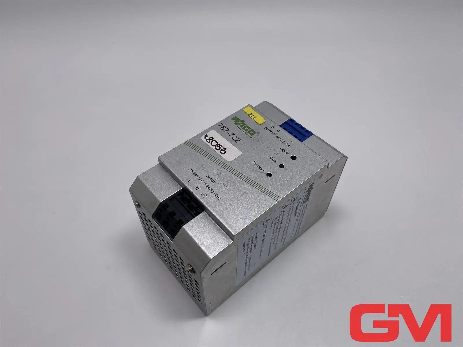 Produktfoto 1 von Wago Stromversorgung 787-722 switched-mode power supply 1-phasig DC24V 5A