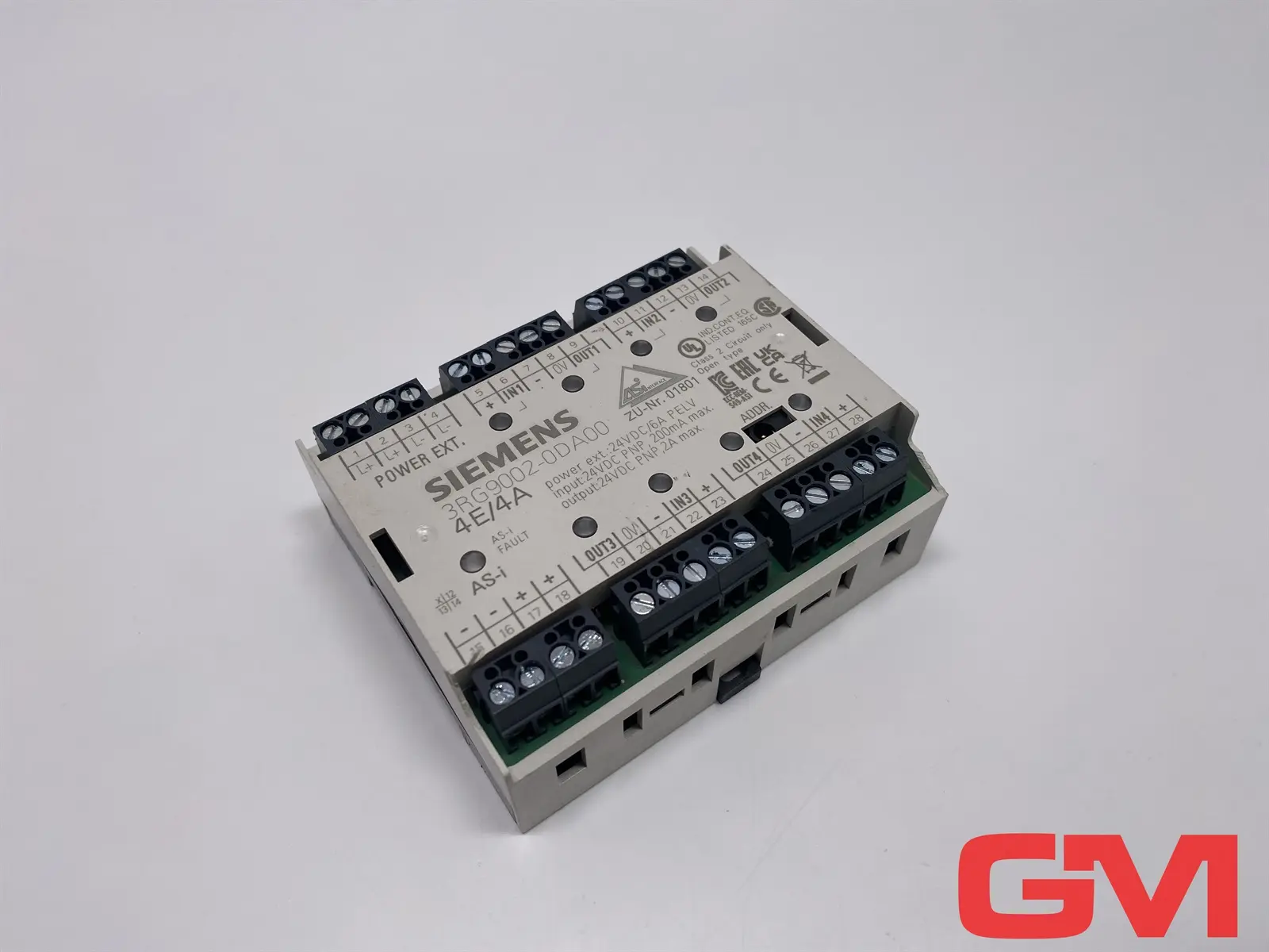 Produktfoto 1 von Siemens AS-Interface Modul F90 3RG9002-0DA00 digital 4DI/4DQ E-Stand 11