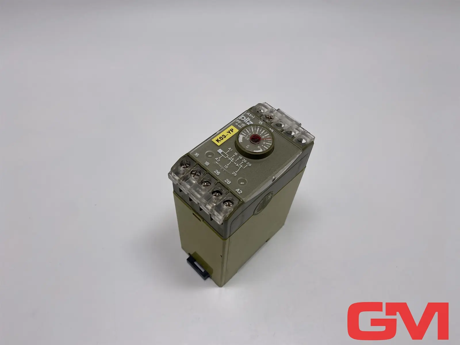 Produktfoto 1 von Pilz Sicherheitsrelais PF-1SK/10s/220V/2Uz safety relay 485314 Rückfallverzögert