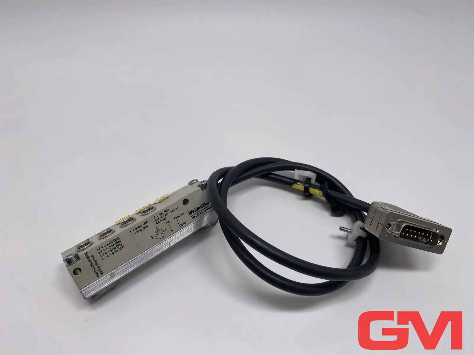 Produktfoto 1 von Weidmüller Verteilerbox SAI-04L-VPFC-3A-M08L-PNP-10U01 M8 box 1828710000