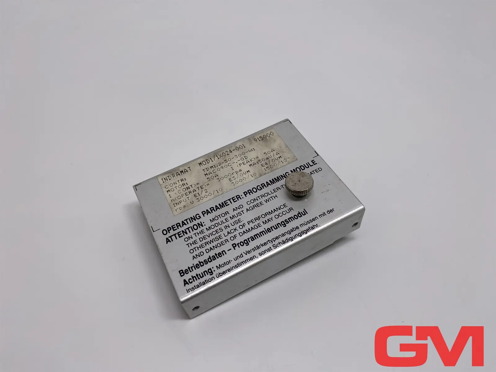 Produktfoto 1 von Indramat Programmiermodul MOD1/1X024-001 programming module TDM1.2-50-300-W1
