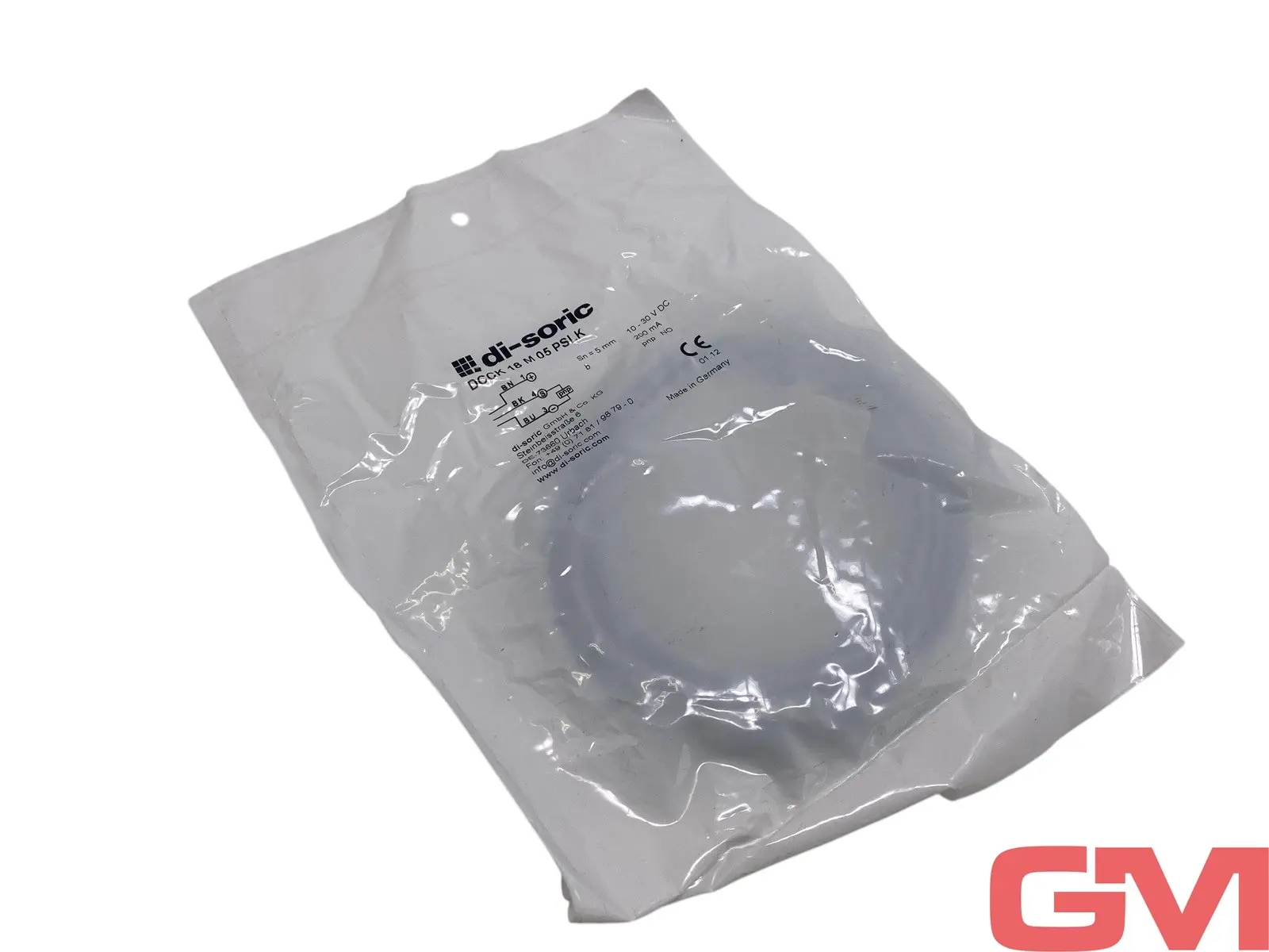 Produktfoto 1 von di-soric Induktiver Näherungssensor DCCK 18 M 05 PSLK  sensor 206664