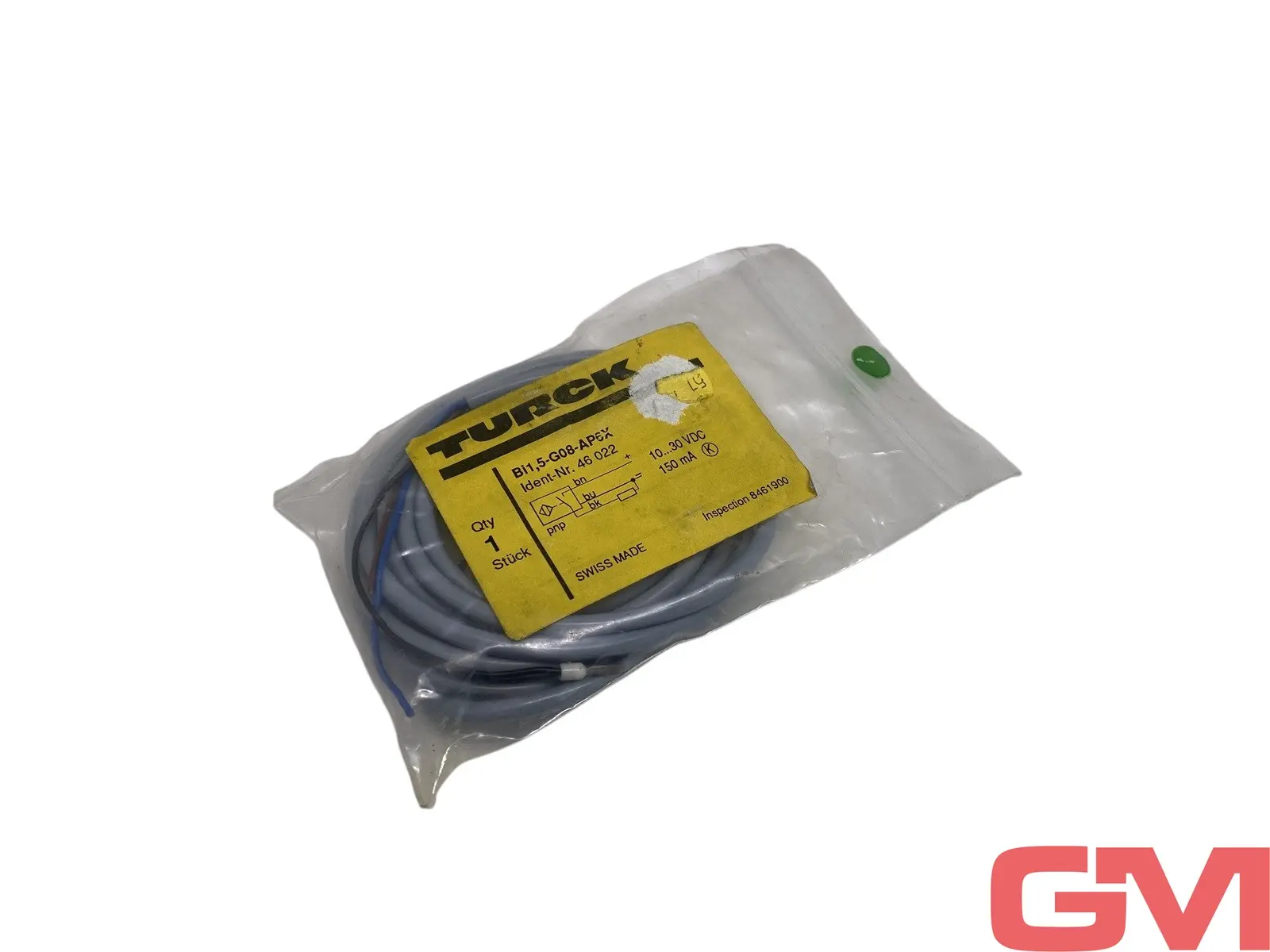 Turck Induktiver Sensor Bi1,5-G08-AP6X 46 022 Inductive Sensor