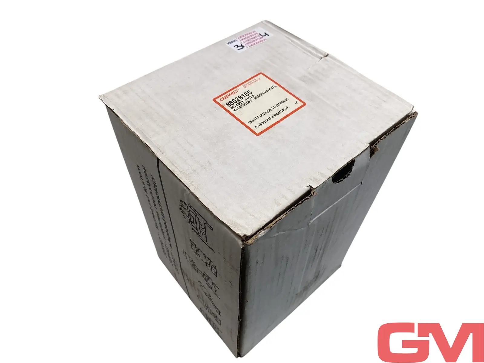 Produktfoto 1 von Gemü Kunststoff-Membranventil 690 40D 11412/N plastic diaphragm valve 88028185