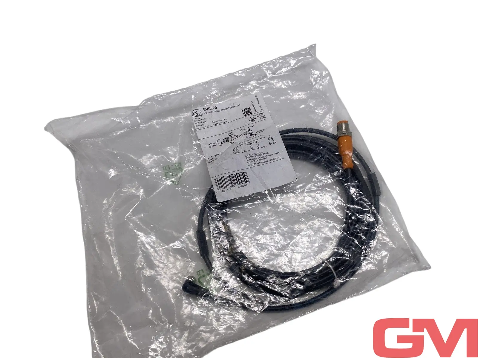 Produktfoto 1 von ifm Verbindungskabel EVC229 connection cable VDOAF032MSS0005H03STGH030MSS ecomat