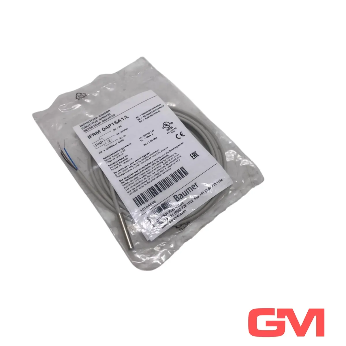 Produktfoto 1 von Baumer Induktiver Sensor IFRM 04P15A1/L inductive sensor 10144583