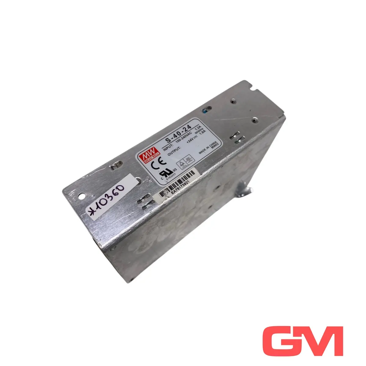 Produktfoto 1 von Mean Well Schaltnetzteil S-40-24 switching power supply Gehäuse beschädigt