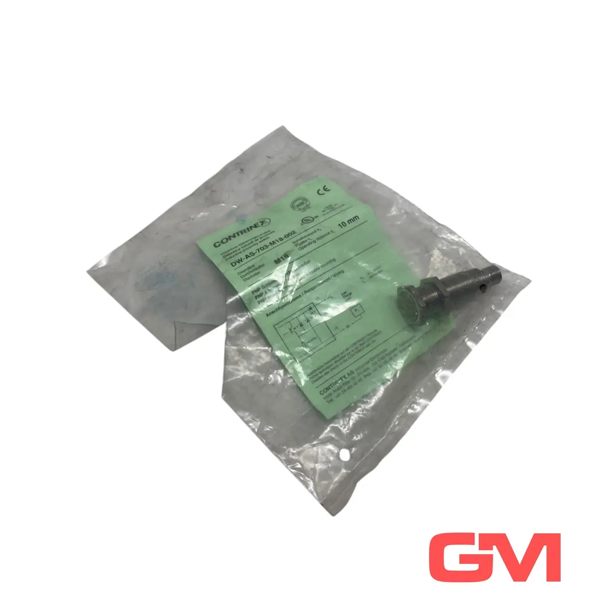 Produktfoto 1 von Contrinex Näherungsschalter DW-AS-703-M18-002 proximity switch nicht komplett