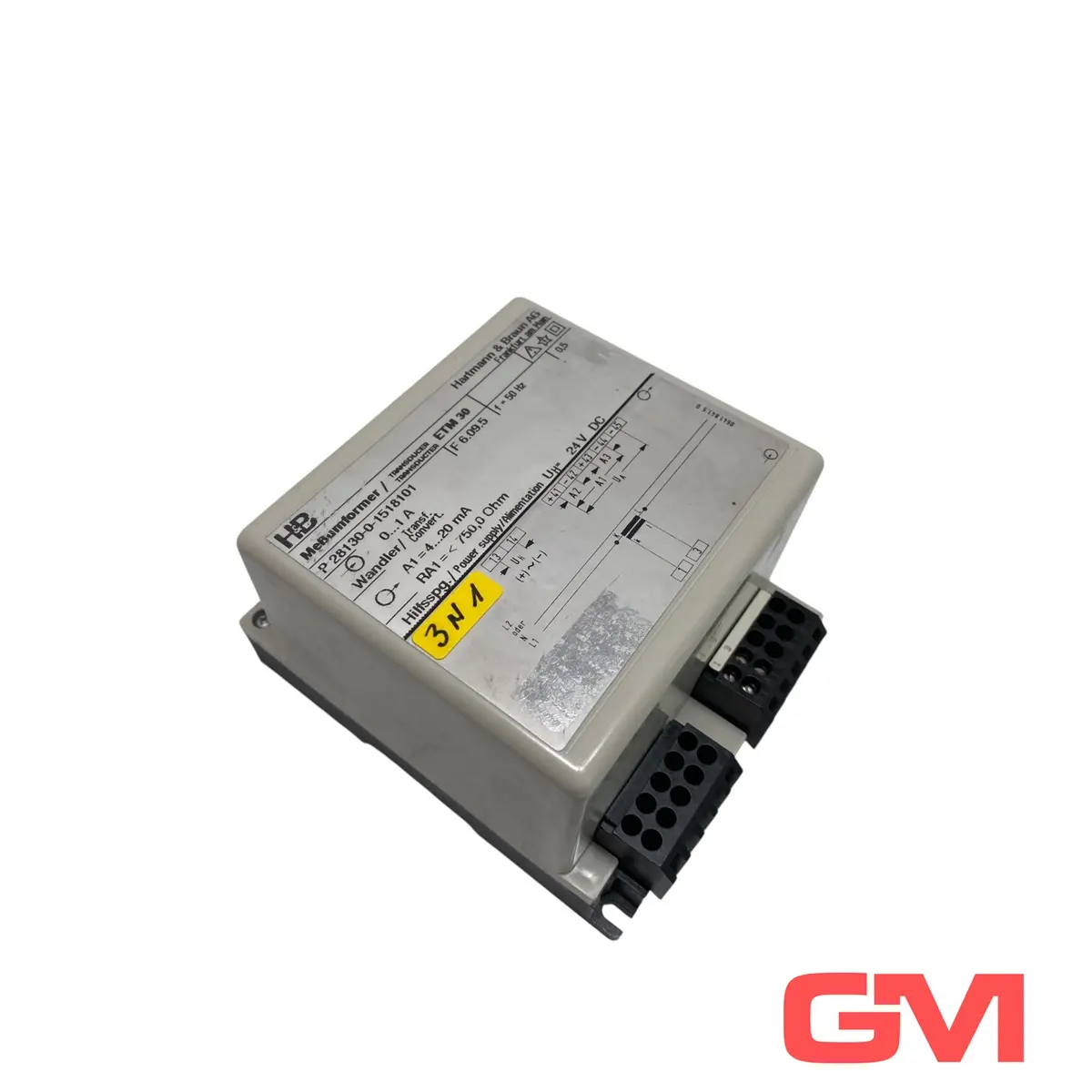 Produktfoto 1 von Hartmann & Braun H&B Messumformer ETM 30 transducer P28130-0-1518101 0-1A