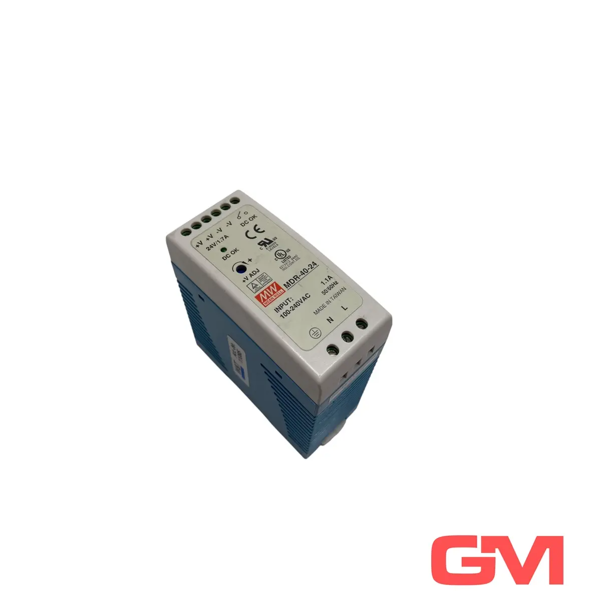 Produktfoto 1 von Mean Well Hutschienen-Netzteil MDR-40-24 rail power supply 40W