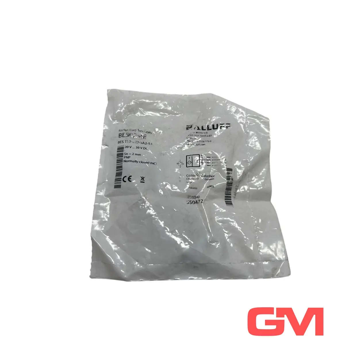 Produktfoto 1 von Balluff Induktiver Näherungsschalter BES02ME BES 113-370-SA2-S4 proximity switch
