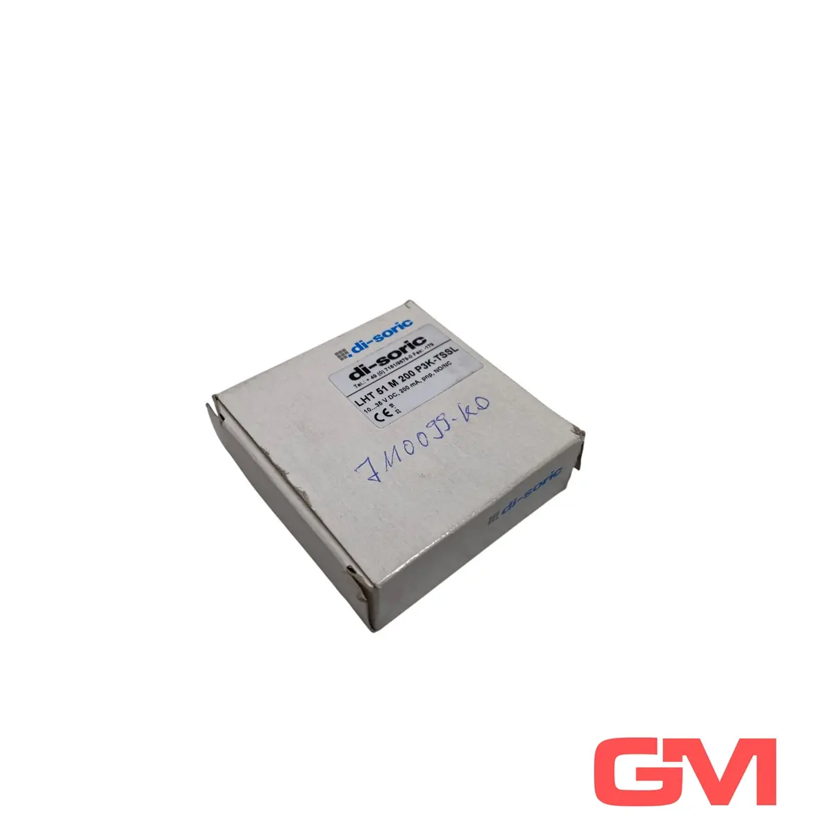 Produktfoto 1 von di-soric Laser-Reflexlichttaster LHT 51 M 200 P3K-TSSL Laser Diffuse Sensor