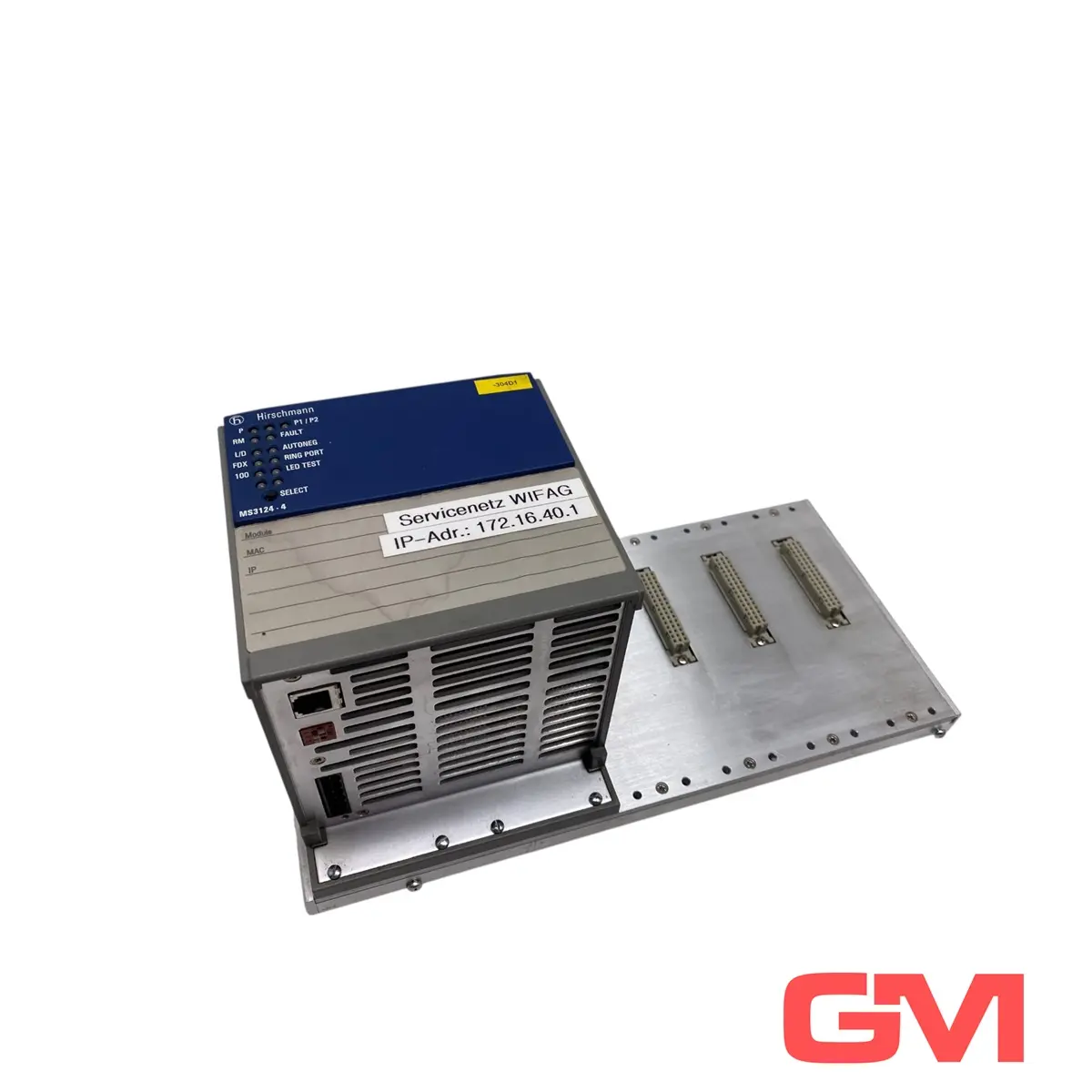 Produktfoto 1 von Hirschmann Industrie-Switch MS3124-4 MICE Switching Module 943746002 943 746-002