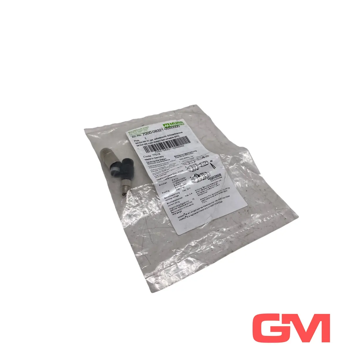 Produktfoto 1 von Murr elektronik Stecker 7000-08321-0000000 connector Schneidklemmanschluss
