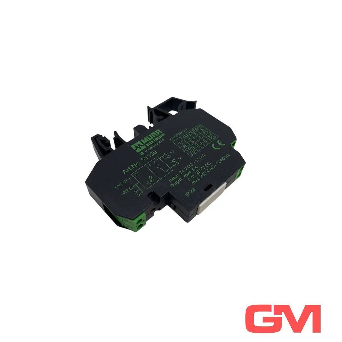 Produktfoto 1 von Murrelektronik Ausgangsrelais RMMDA 11/24 51100 output relay 24VDC 17mA