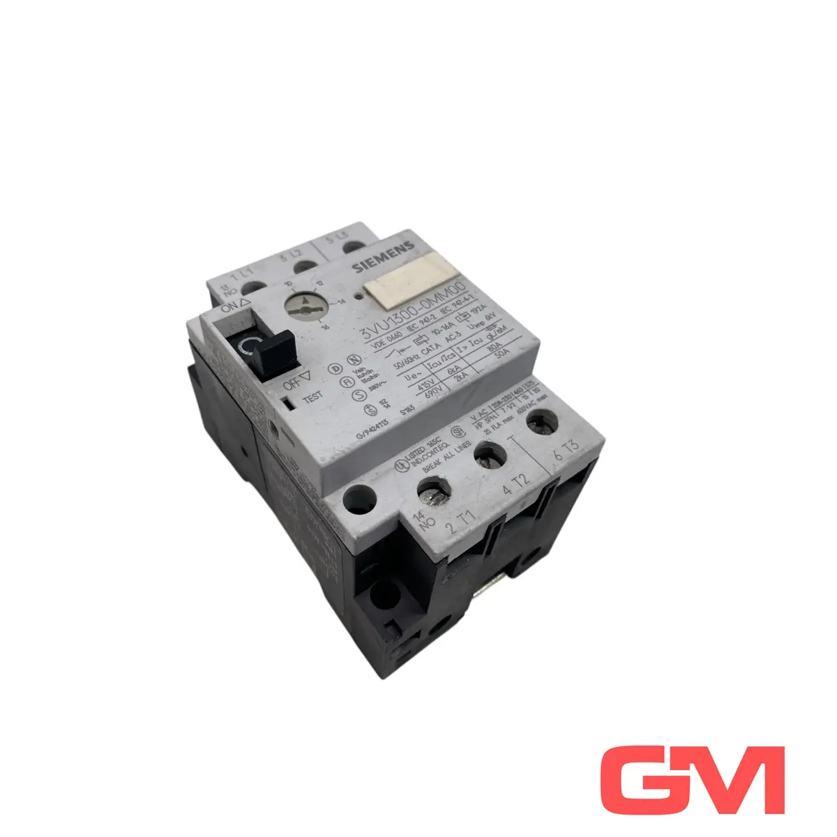 Produktfoto 1 von Siemens Leistungsschalter 3VU1300-0MM00 circuit breaker 10-16A Motorschutz