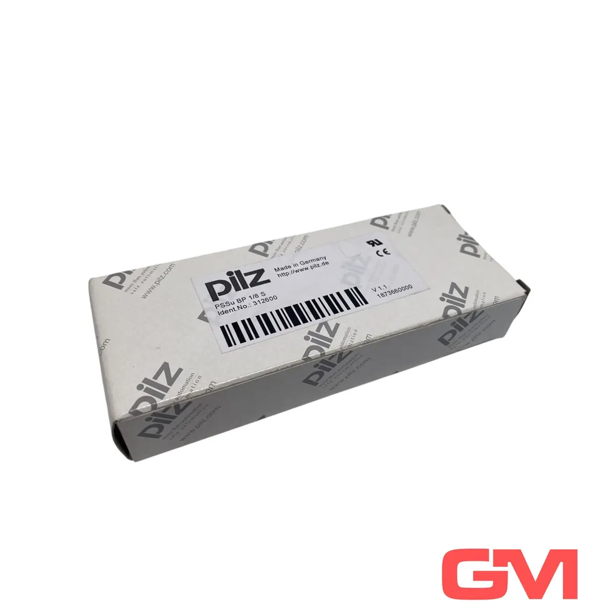 Produktfoto 1 von Pilz Basismodul PSSu BP 1/8 S base module 312600 für Elektronikmodule