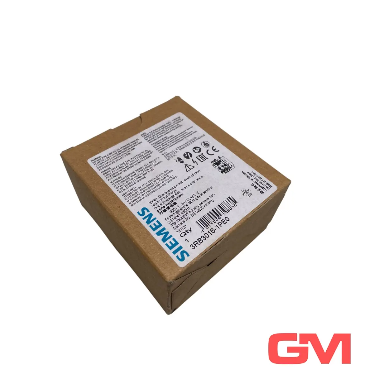 Produktfoto 1 von Siemens Überlastrelais elektronisch 3RB3016-1PE0 overload relay 1-4A
