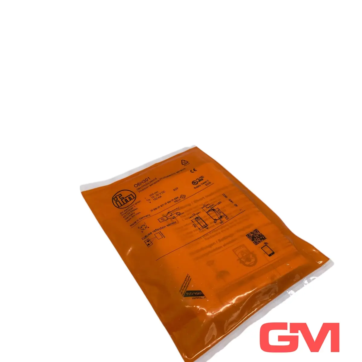 Produktfoto 1 von ifm Reflexlichttaster O6H301 O6H-FPKG/0,30m/US Diffuse reflection sensor