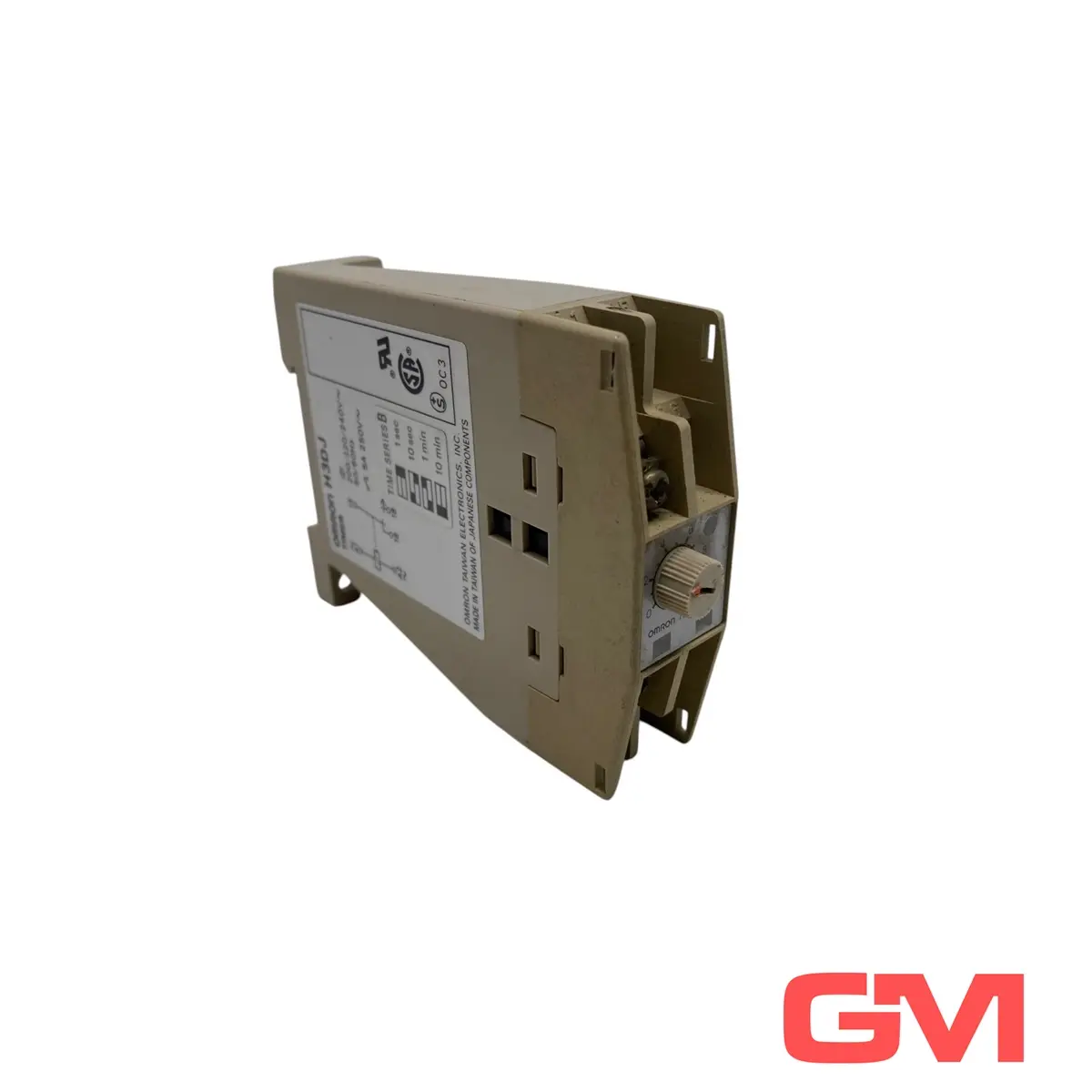 Produktfoto 1 von Omron Zeitrelais H3DJ 200/220/240V AC Timer 1sec-10min
