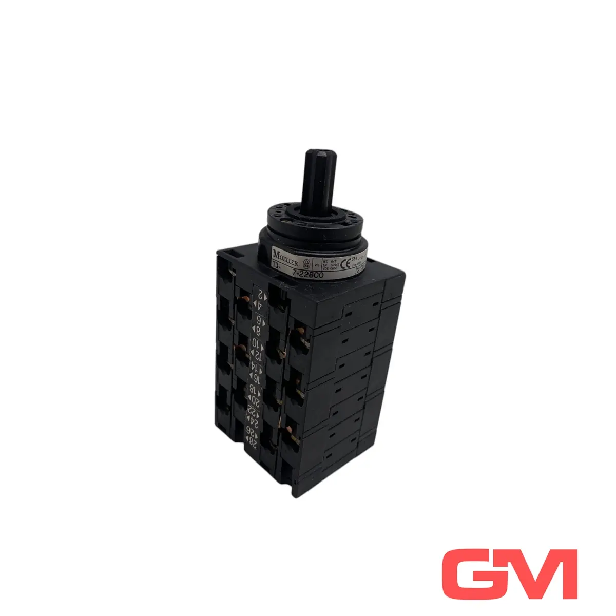 Produktfoto 1 von Moeller Hauptschalter T3-7-22800 main switch 690VAC 25A ohne Drehknopf