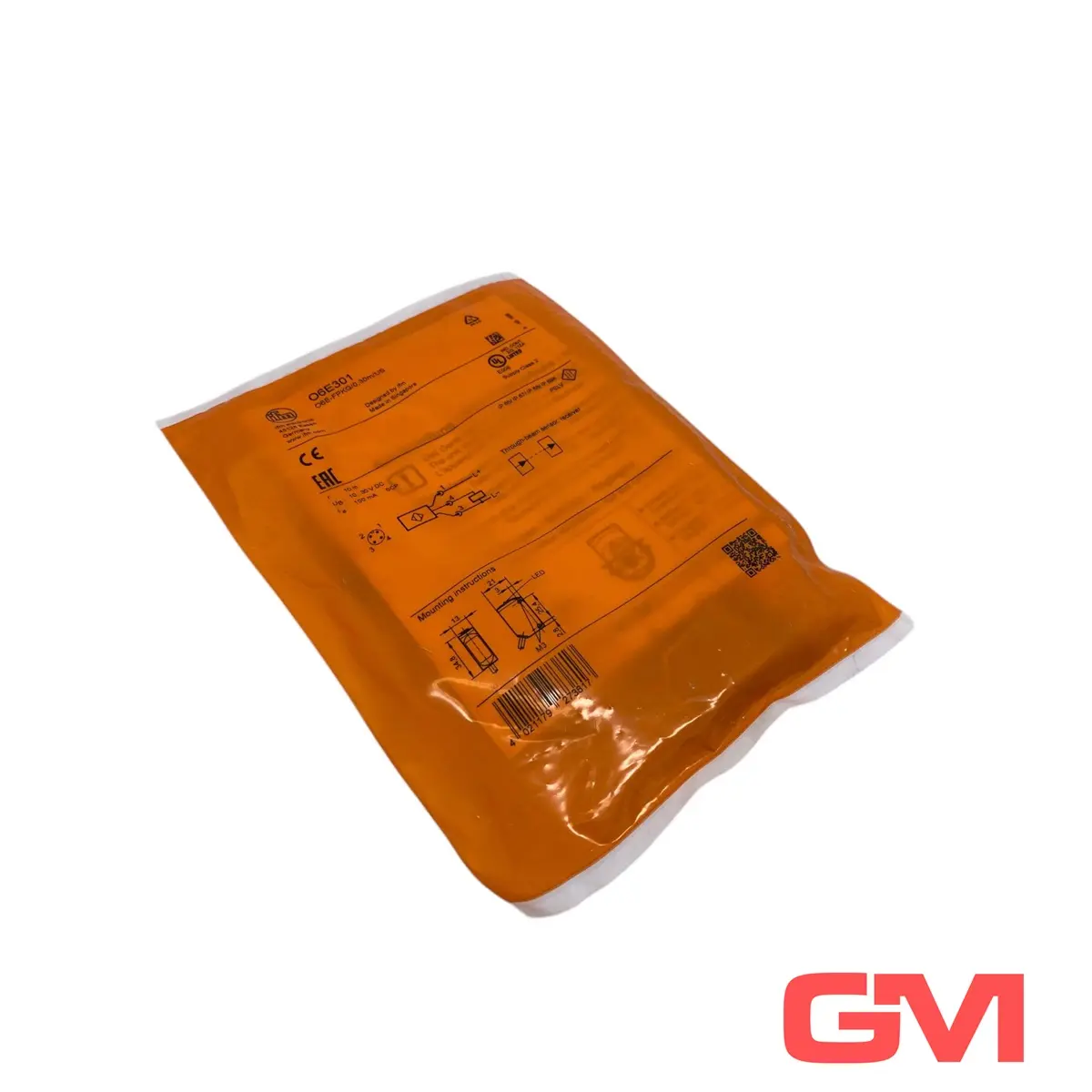 Produktfoto 1 von ifm Einweglichtschranke Empfänger O6E301 O6E-FPKG/0,30m/US sensor receiver