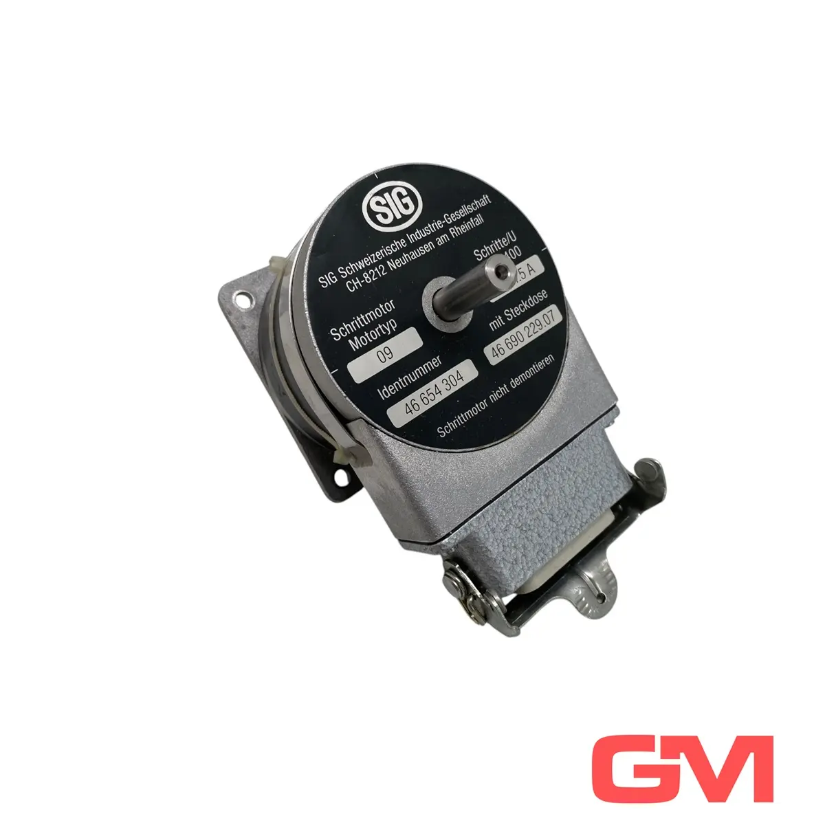 Produktfoto 1 von SIG Schrittmotor 46654304 stepping motor 09 200/400U Steckdose 46 690 229.07