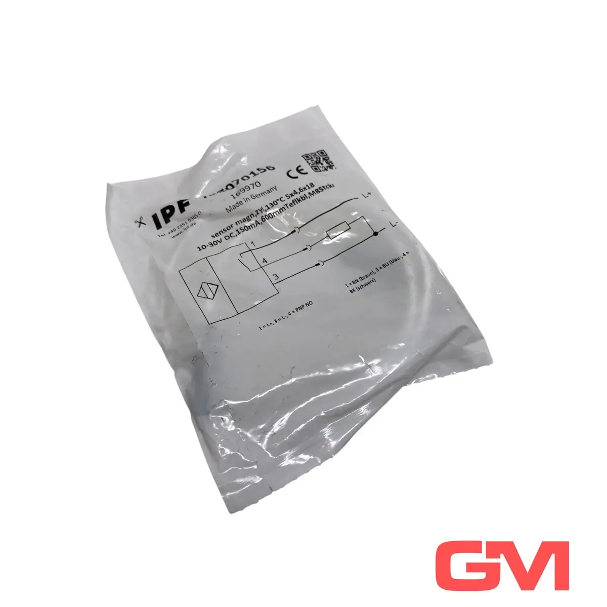 Produktfoto 1 von ipf electronic Zylinderschalter MZ070156 magnetic sensor 130°C 5x4 10-30VDC