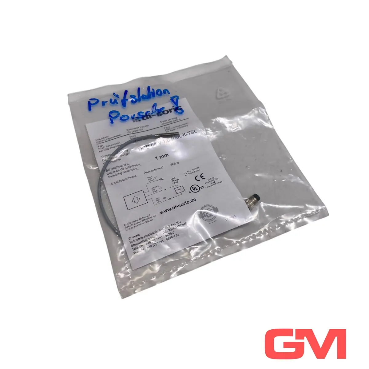 di-soric Näherungsschalter DCC 04 V 1.0 PSK-K-TSL proximity switch 200197