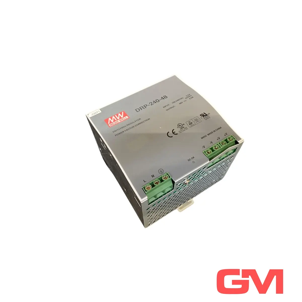 Produktfoto 1 von Mean Well DIN-Schienen-Netzteil DRP-240-48 industrial rail power supply 230W