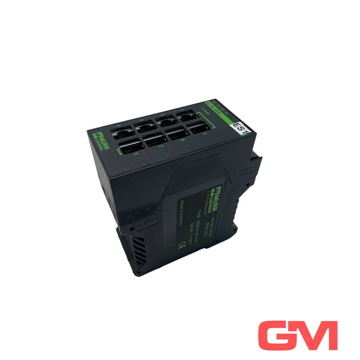Produktfoto 1 von Murr elektronik Unmanaged Switch Tree 8TX 58158 8 Ports