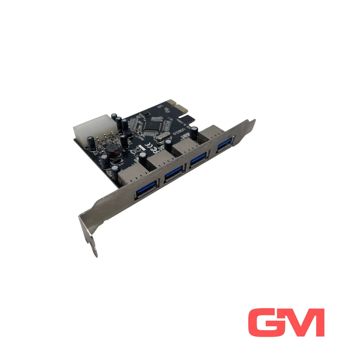 LogiLink USB3.0 PCI Express Karte PC0057 USB3.0 4-Port PCI-Express Card