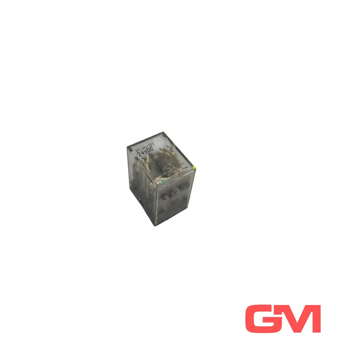Produktfoto 1 von Omron Leistungsrelais MY4N-D2 24VDC plug-in relay Steckrelais