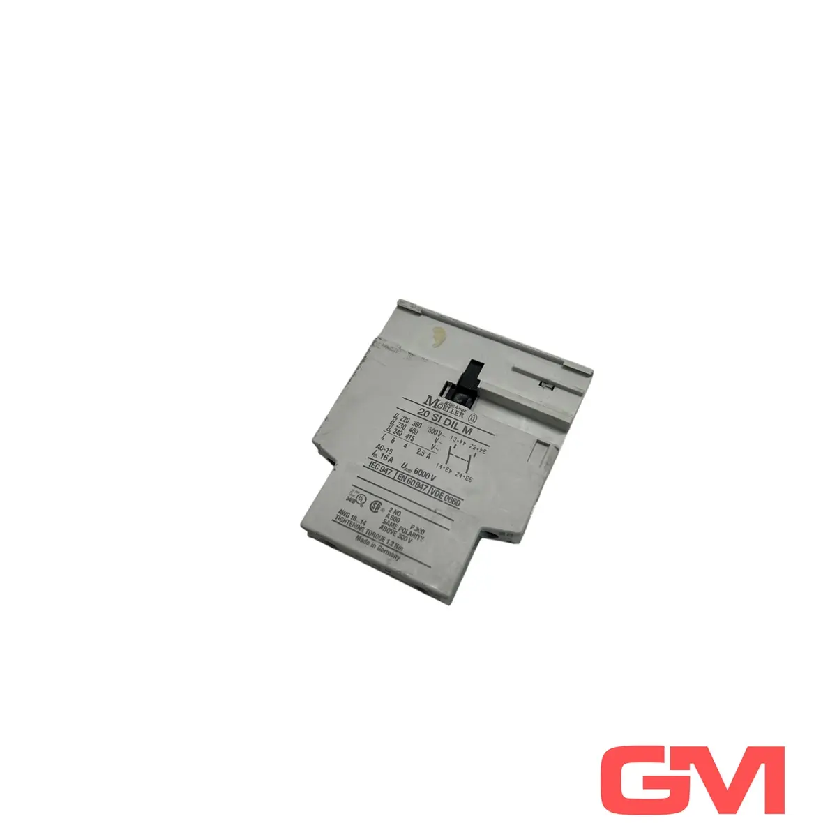 Produktfoto 1 von Klöckner Moeller Hilfsschalterbaustein 20 SI DIL M auxiliary switch