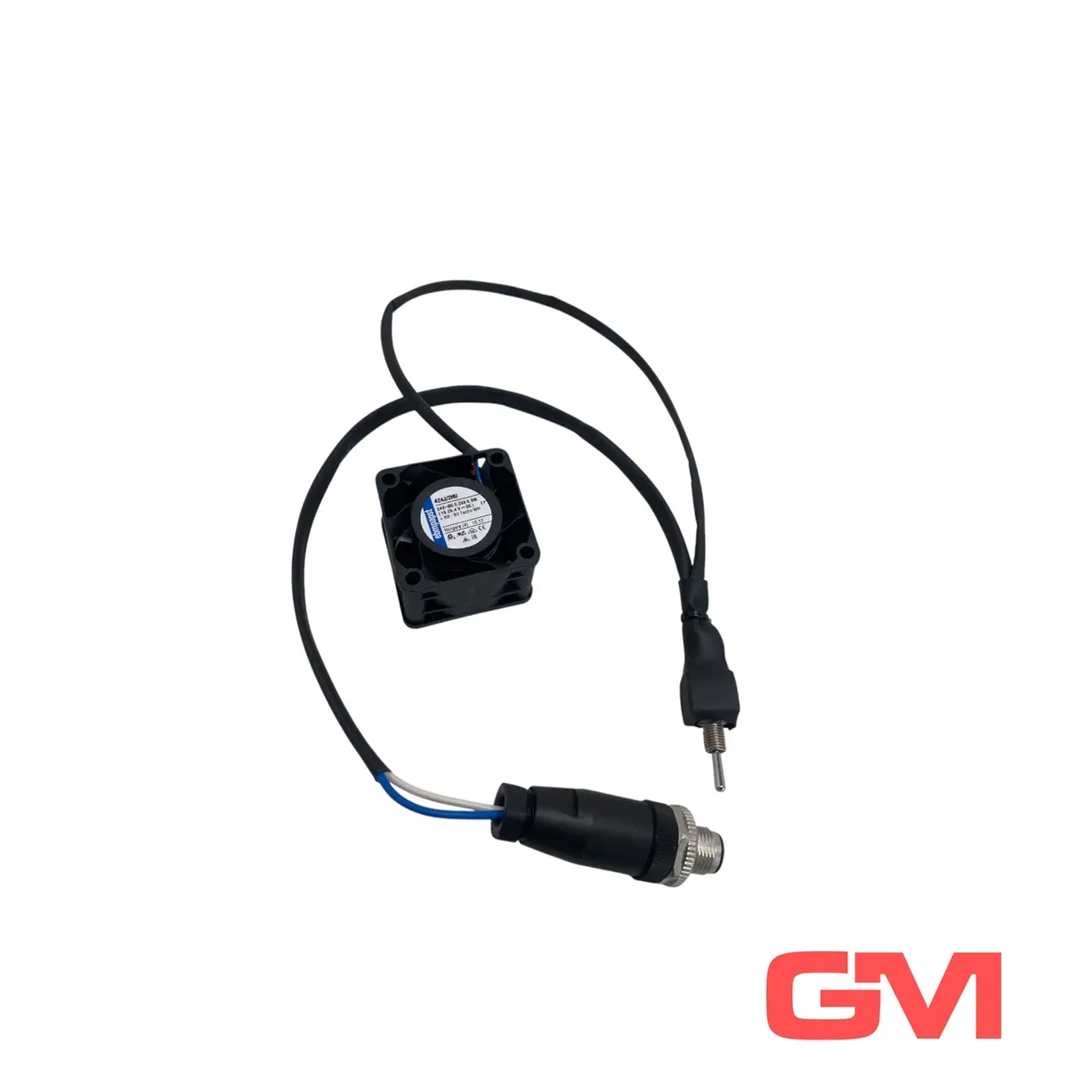 Produktfoto 1 von ebm-papst Axiallüfter 424J/2HU axial fan 24VDC 6.9W 2500 U/min 38 m³/h Kugel