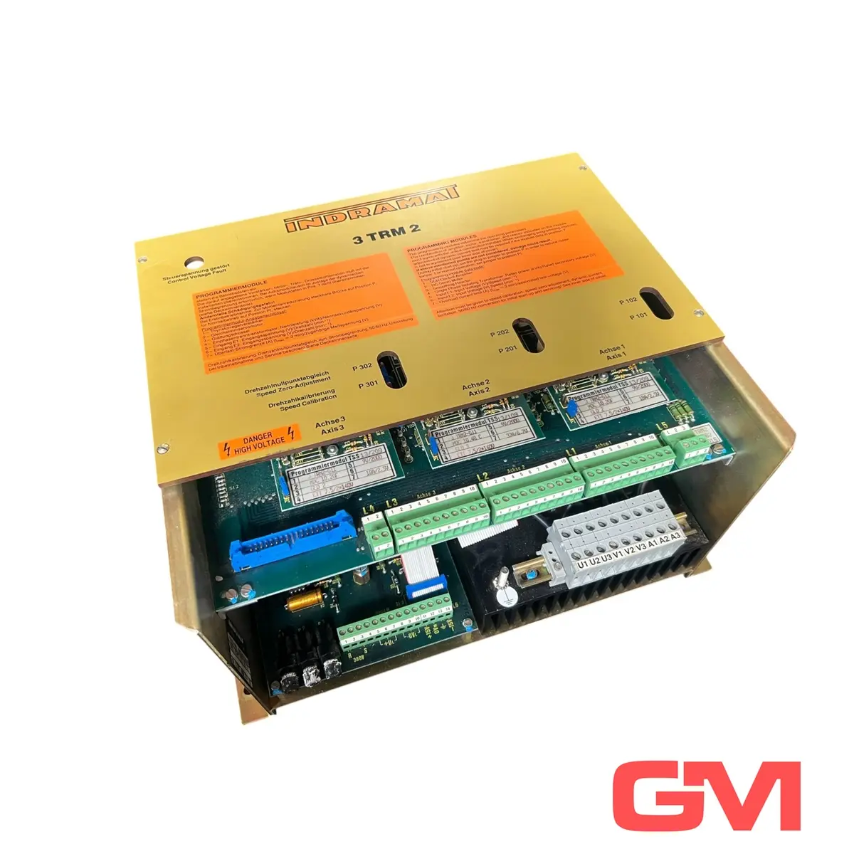 Produktfoto 1 von Indramat Regelverstärker 3TRM2-G11-W0/ZE5 control amplifier 3 TRM 2